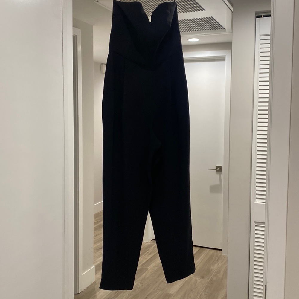 Topshop Black Jumpsuit